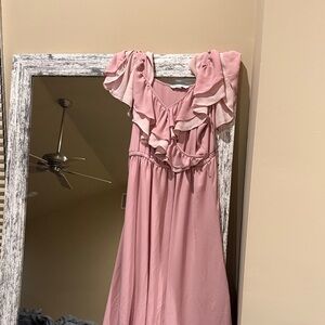 Rebecca Minkoff Ruffled Pink Dress